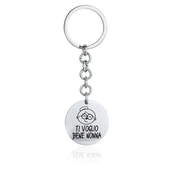 Schlüsselanhänger Luca Barra Dame in Stahl PK218 - PK218